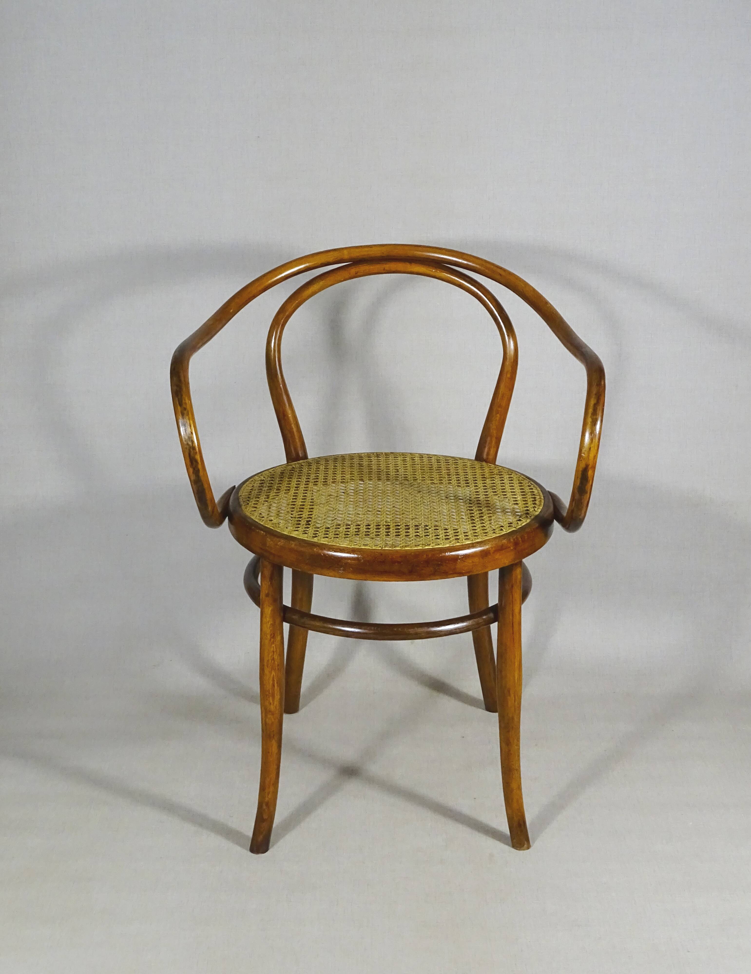 Chair type Le Corbusier, style Thonet Kohn.