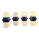 Set of 4 lamps artemide, italy 1970s