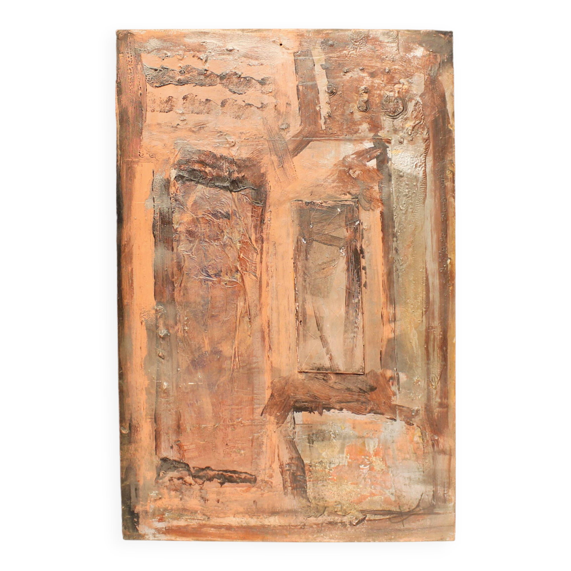 Mixed media painting