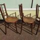 Lot de 6 chaise en bois - bistrot - terrasse - vintage