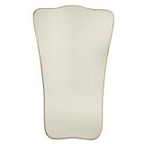 Hat-shaped mirror, in the style of Gio Ponti.