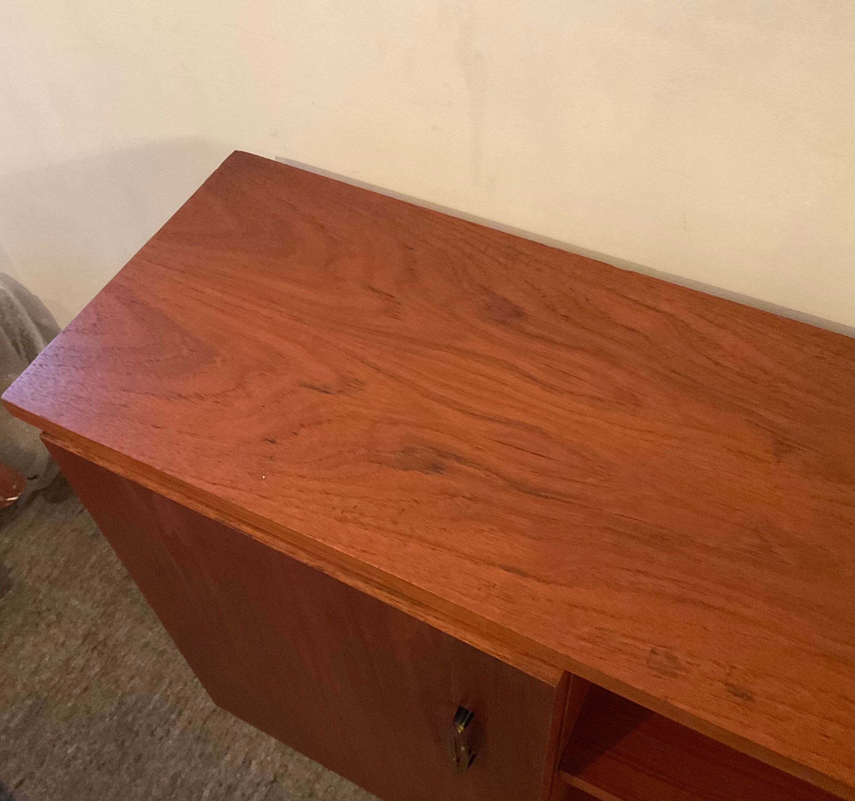 Scandinavian teak bookcase 60s