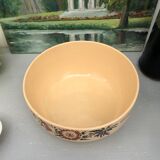 Set of 6 stackable salad bowls with foral pattern from the 50s/60s