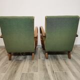 Armchairs by Jindřich Halabala
