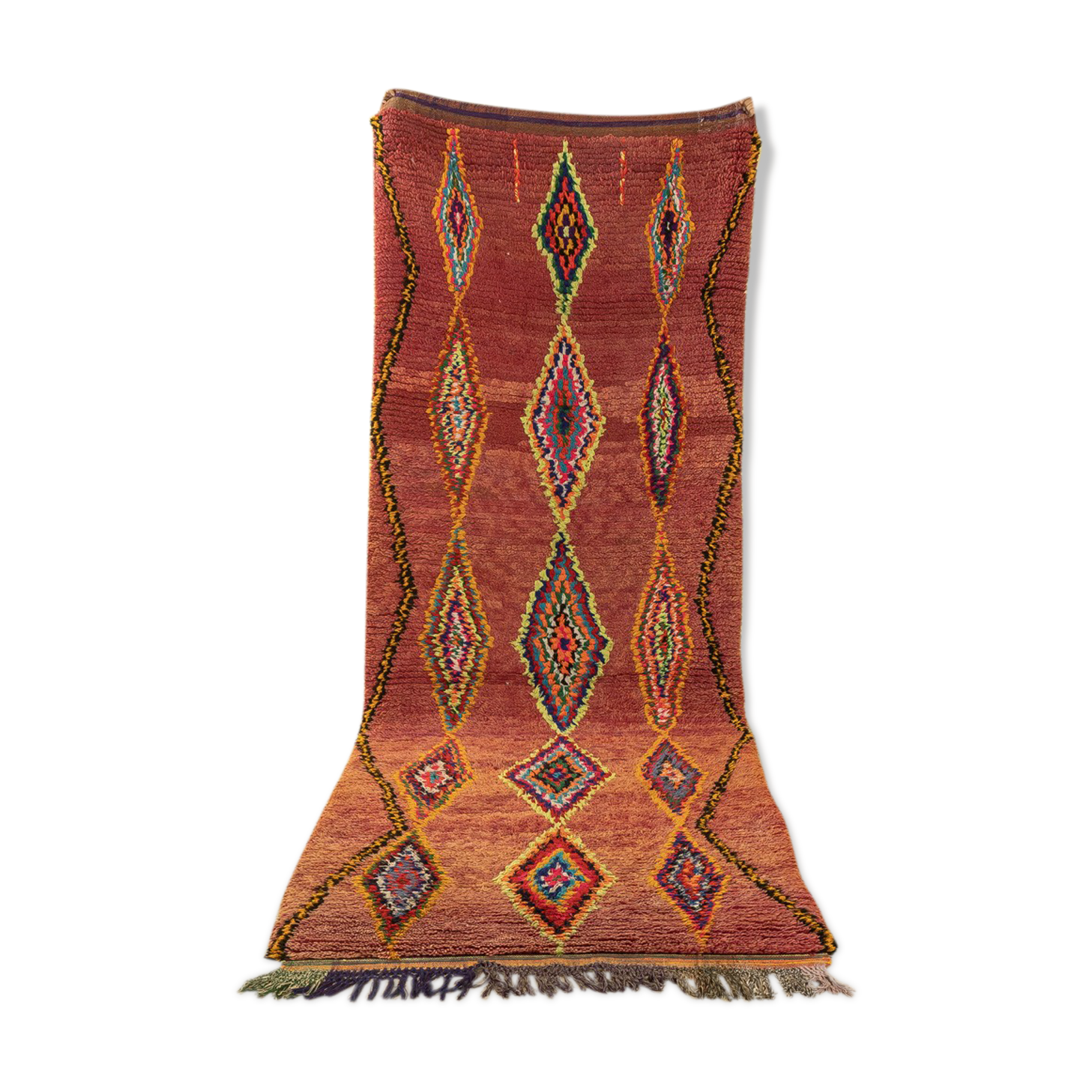 Vintage Boujad, Berber rug, 118 x 357