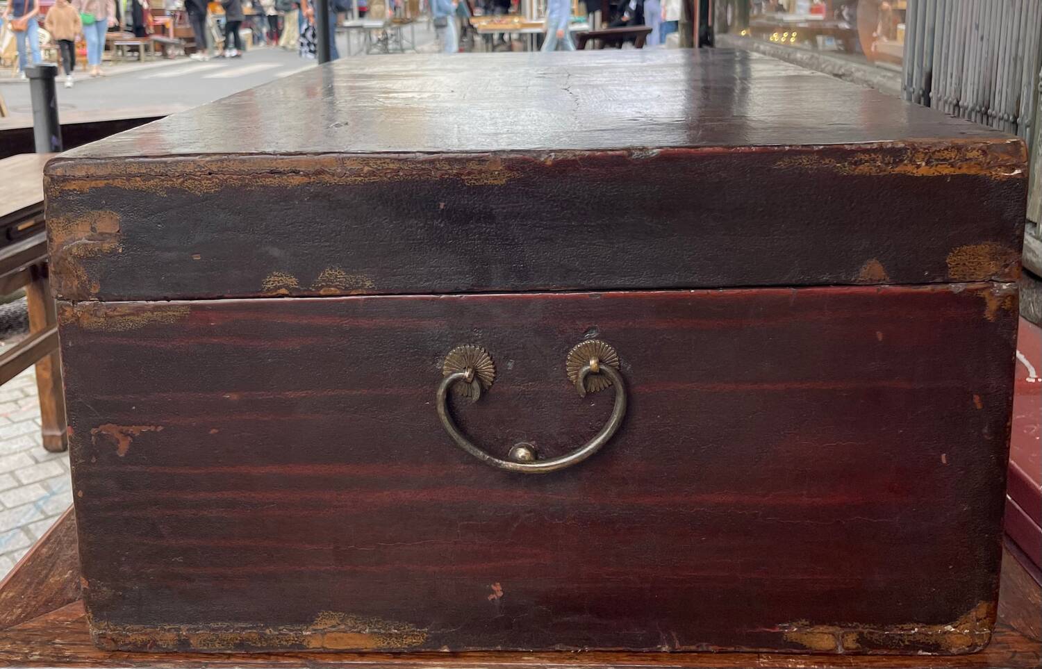 Antique Chinese trunk