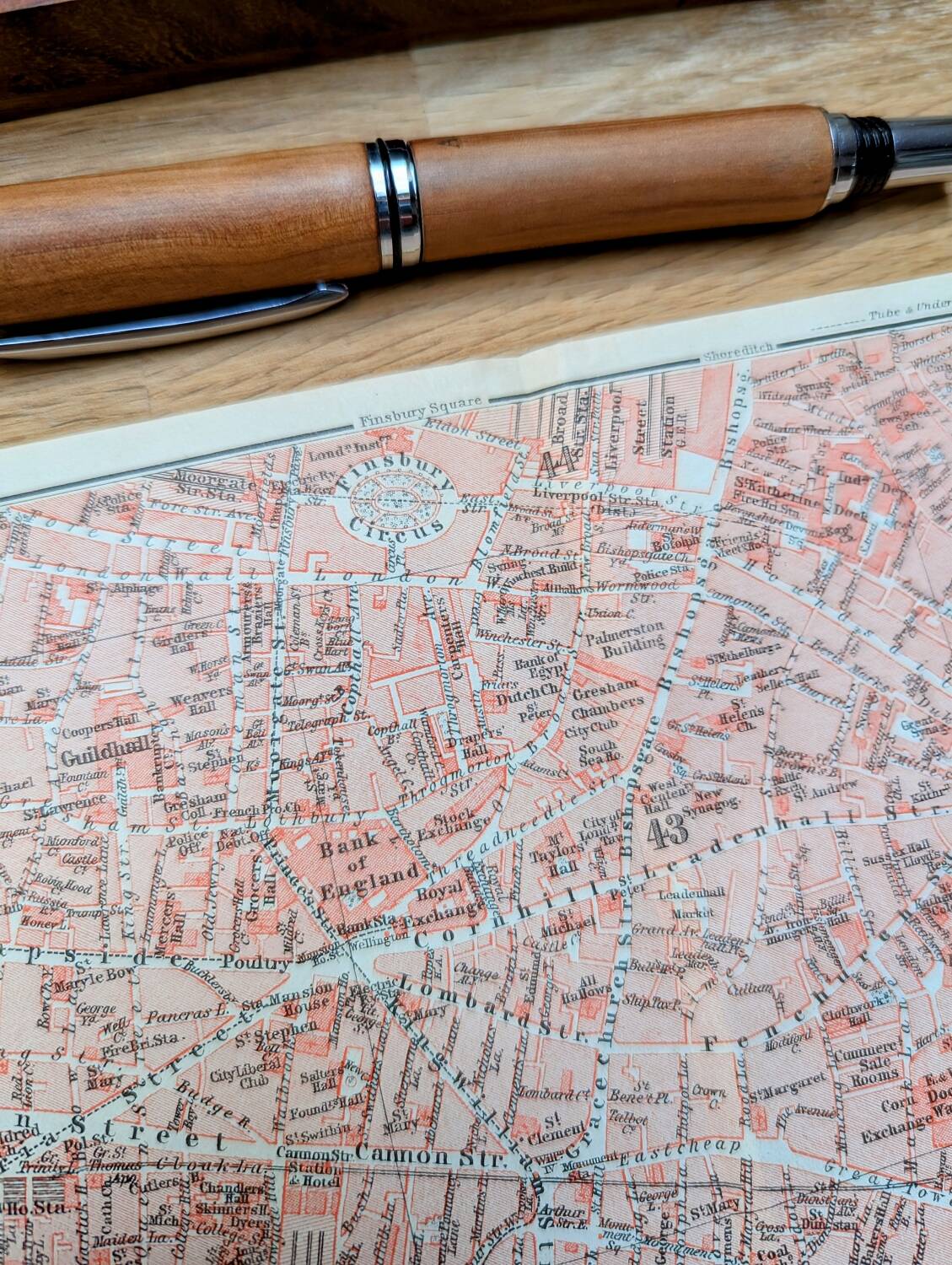 Printed in 1913, London The City.