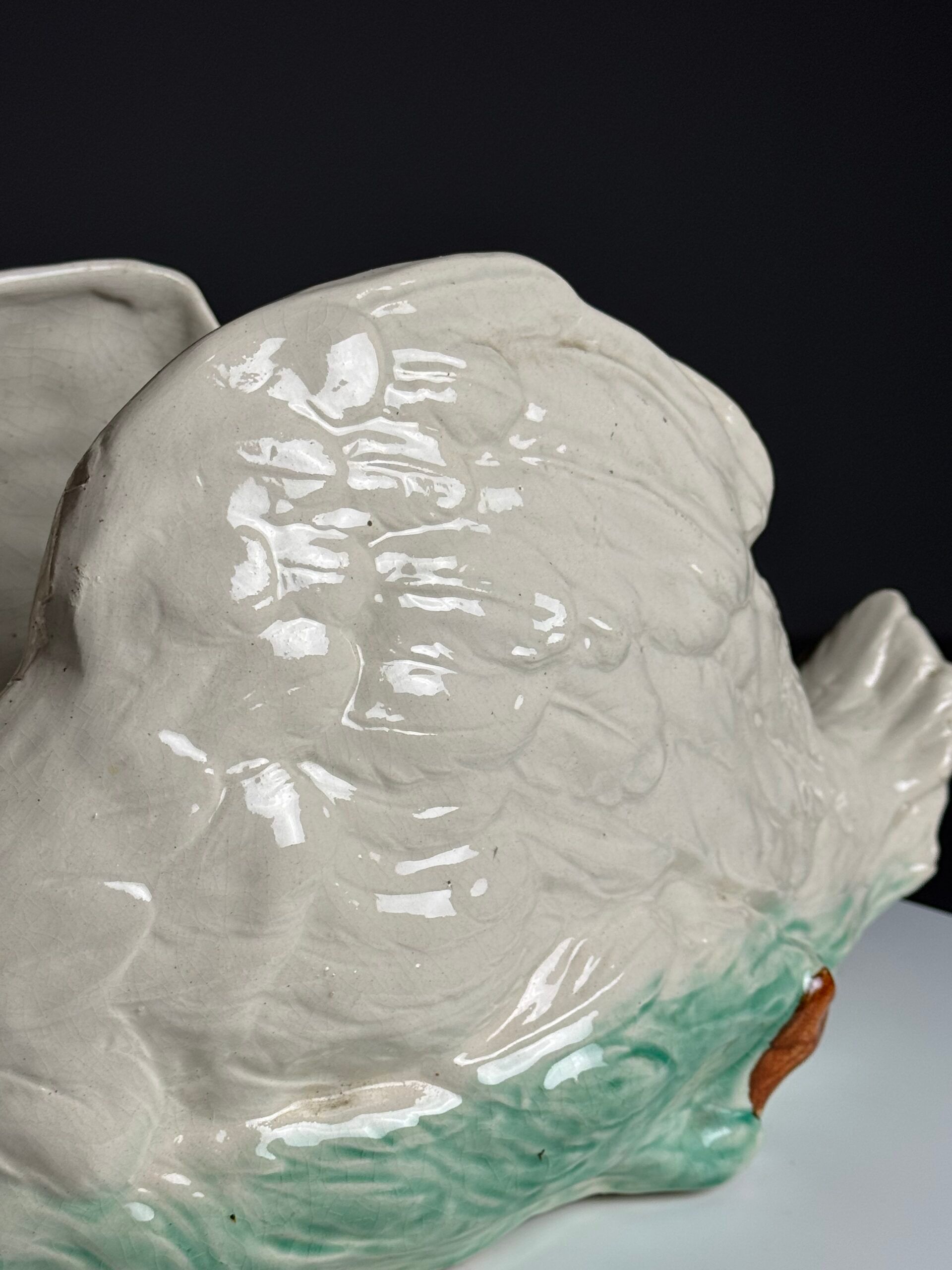 Champagne cooler vase swan vintage