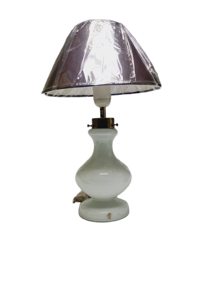 Classical bedside lamp from Holmegaard, Denmark, 1970s