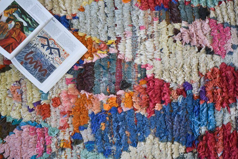 Carpet boucherouite 135x155cm