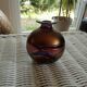 Vase Phoenician Malte 10 cm de haut verre multicolore doré
