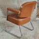 Vintage chair office chair armchair mocha brown