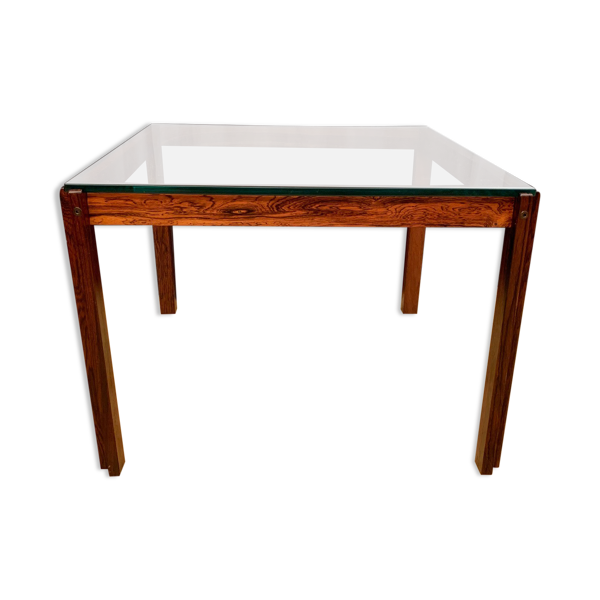 Table basse en palissandre Danemark années 1970