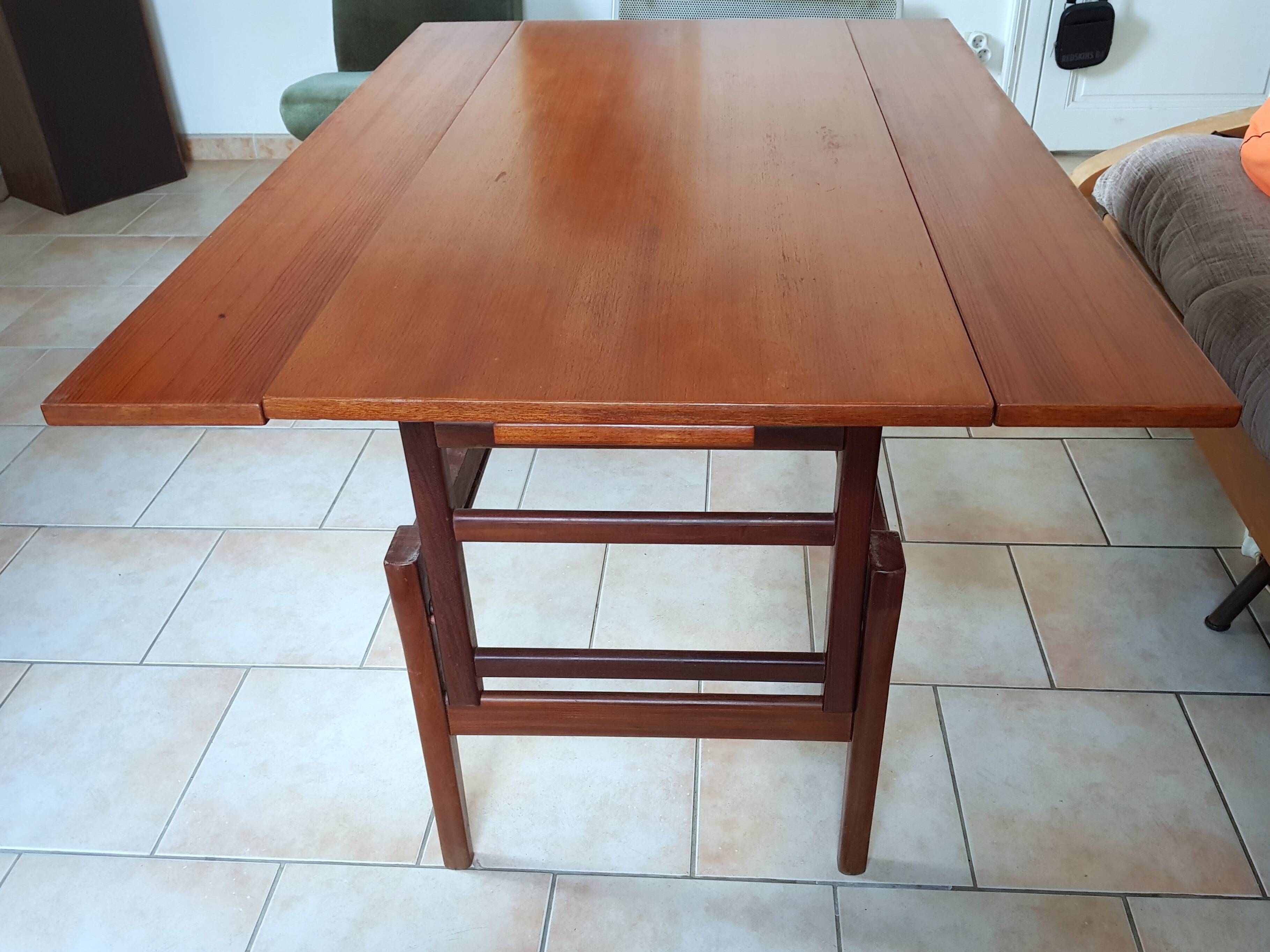 Kai Kristiansen expandable coffee table