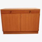 Bertil Fridhagen Bodafors sideboard 1960, light wood, vintage Swedish design