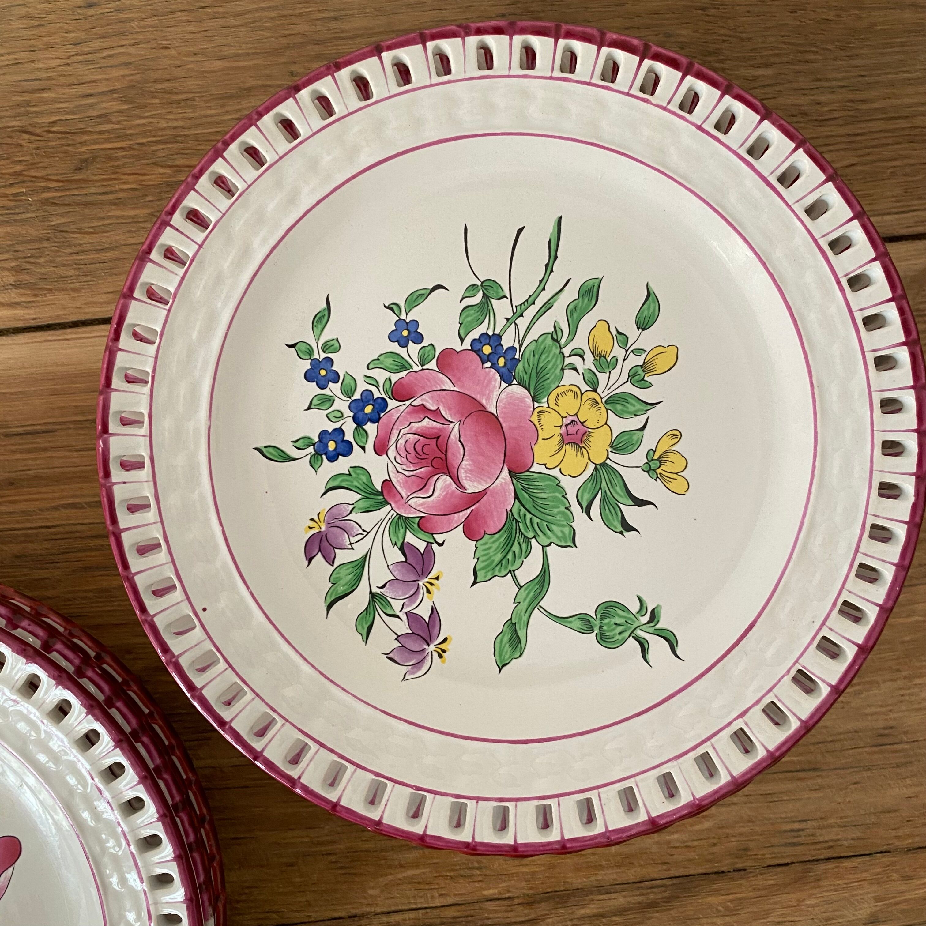 Dessert plate (Lunéville)