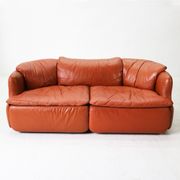 Confidential sofa by Alberto Rosselli for Saporiti Italia, 1970s