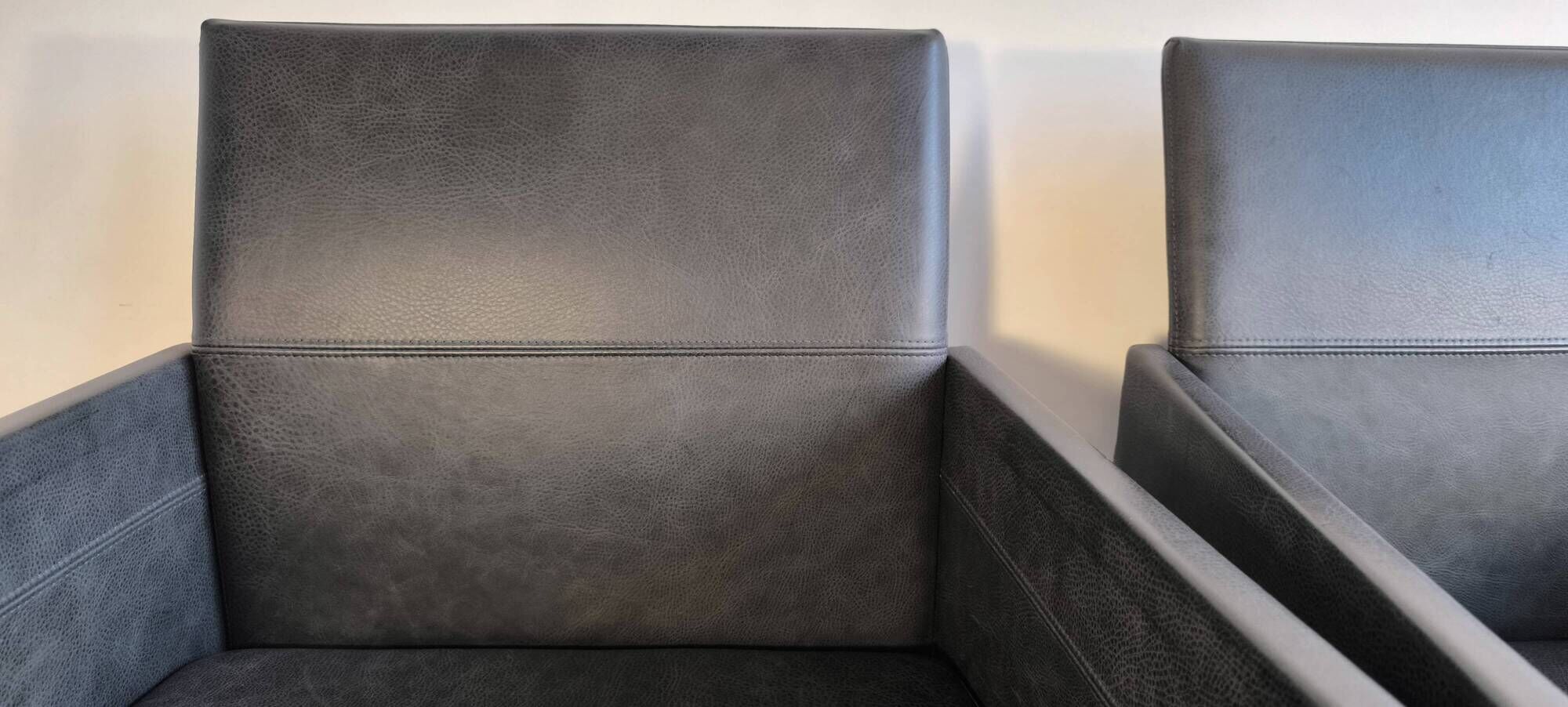 Superb pair of KFF "Texas" armchairs by Karl Friedrich Förster.