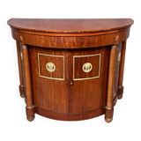 Empire style sideboard. Mahogany. Gilded bronze decoration.
