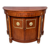 Empire style sideboard. Mahogany. Gilded bronze decoration.