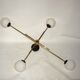 Stilnovo style candlestick, 1960s