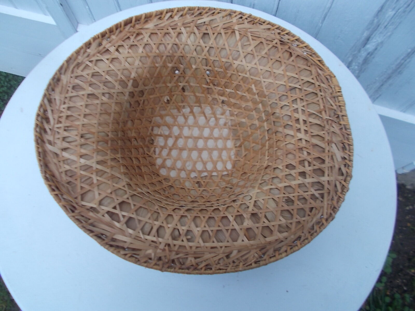 Colonial-style Asian straw hat