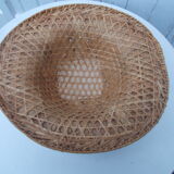 Chapeau asiatique style colonial en paille