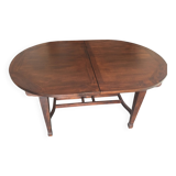 Colonial Oval Table in Solid Teak with extension