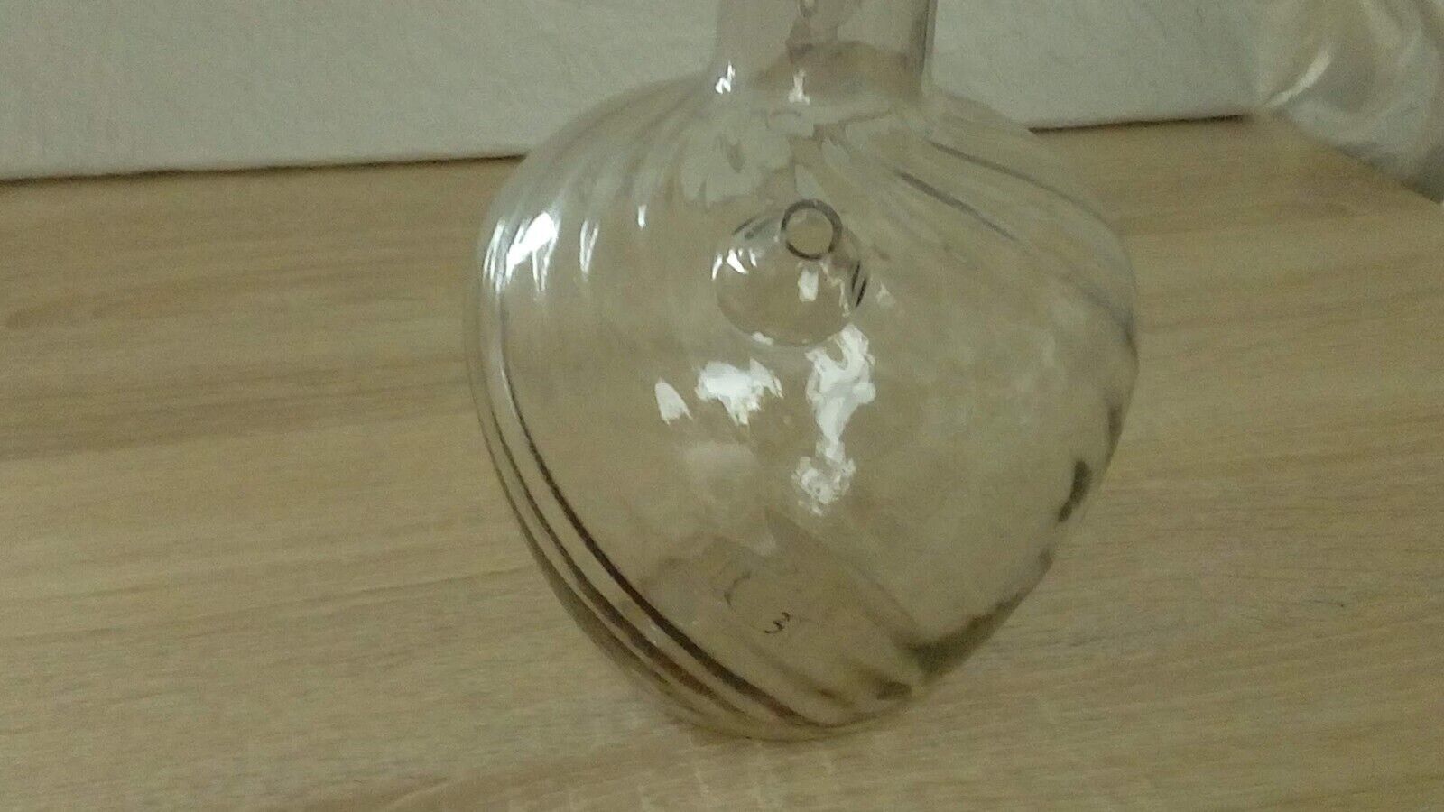 Crystal carafe late 18th early 19th