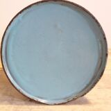 Blue enamel coffee pot