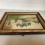 Painting of the castle of Ham Paul Herpels