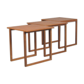 Pull out tables by Kai Kristiansen for Vildbjerg Møbelfabrik, 1960