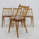 1970s Antonin Suman Beech Dining Chairs, Set of 4