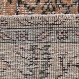 Brunt Orange & Beige Vintage Runner Rug 80x268Cm SK 240825