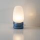 Vintage blue Tovi wall light Mid Century Modern/Space Age opaline scandi