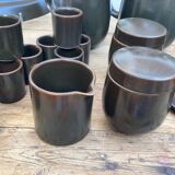 Rosenthal service in brown porcelain