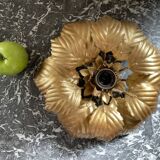 Wall light golden flower