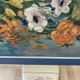 Oil painting on isorel panel Bouquet fleuri signed FAYET twentieth era