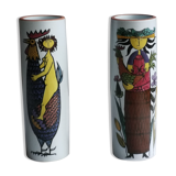 Pair of Suedois design vase by "stig lindberg"
