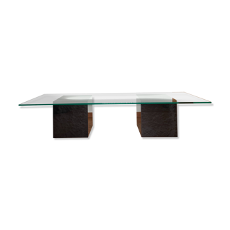 Table basse en verre