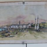Under glass lithograph of F. d'Andiran