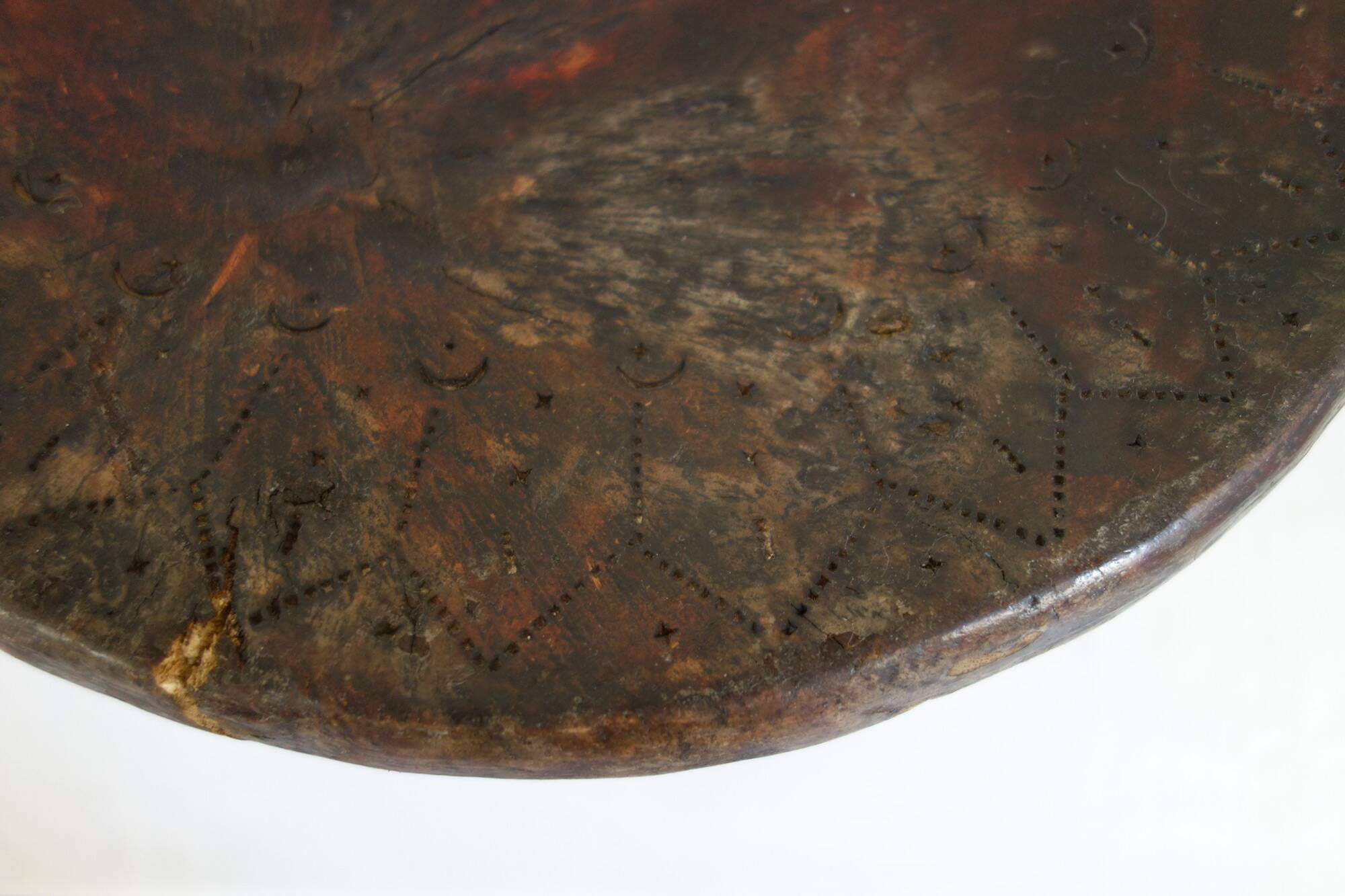 Vintage African tribal stool