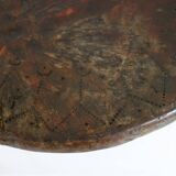 Vintage African tribal stool