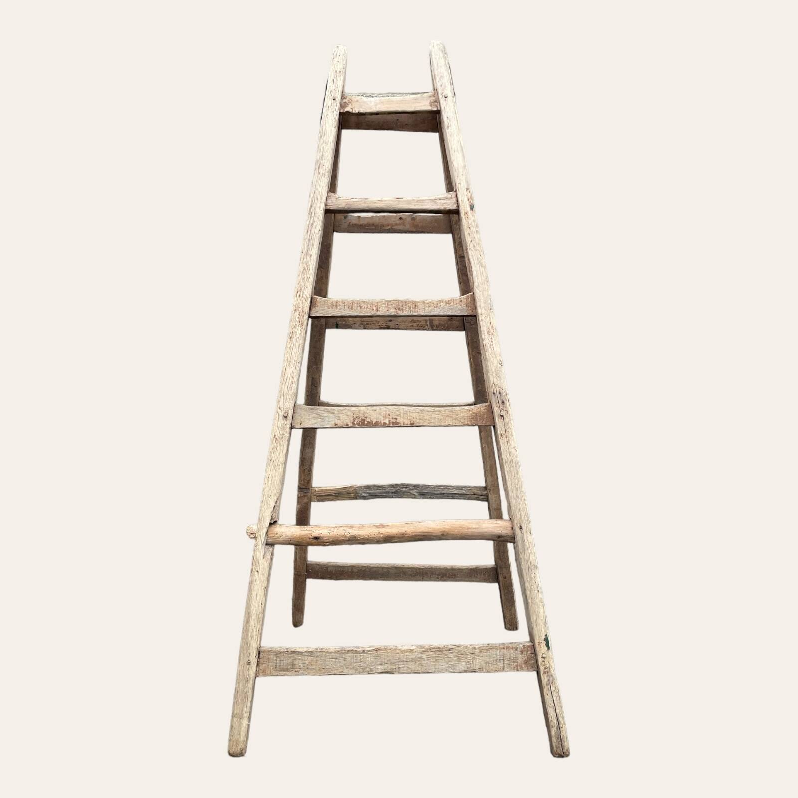 Old wooden painter's ladder