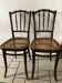 Pair of Canned Thonet chairs