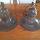 Set of 2 sheet metal industrial suspensions