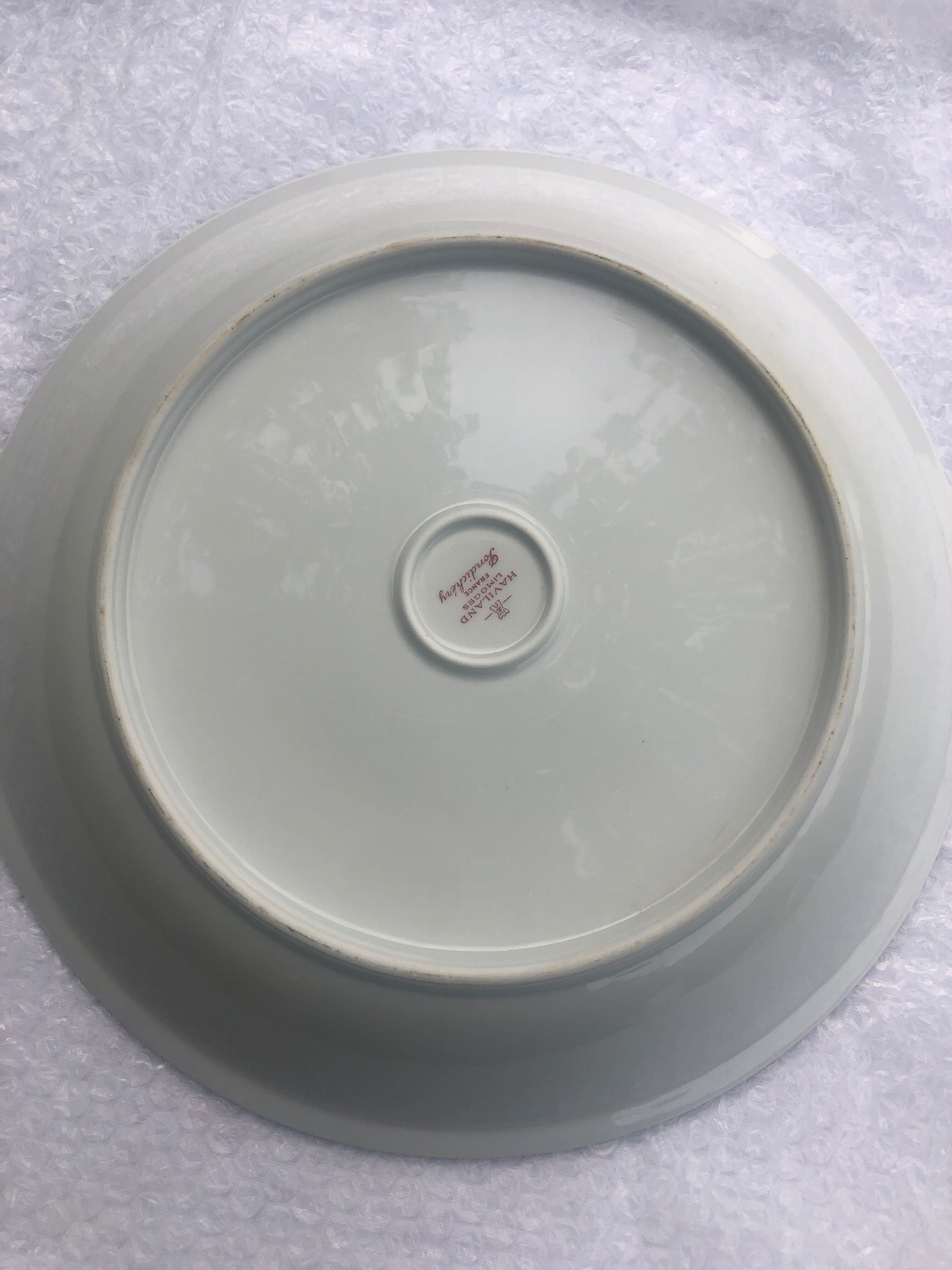Hollow dish haviland pondichery
