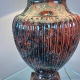 Luxury marbled ceramic lamp from the 80s