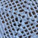 Handmade crochet antique bedspread
