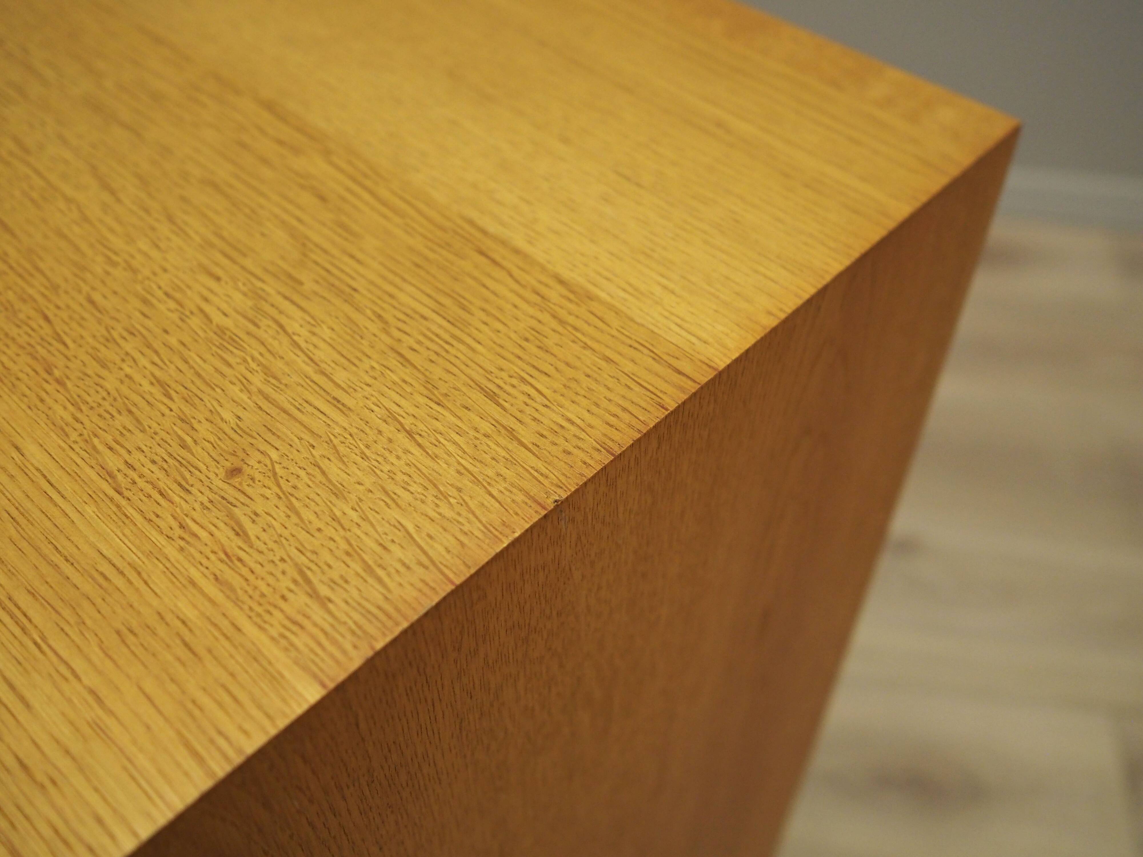Ash cabinet, Danish design, 1970s, manufactured by Omann Jun